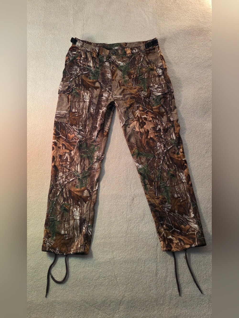 Scentlok Carbon Alloy Realtree Xtra Camo Lined Hunting Cargo Pants Mens XL